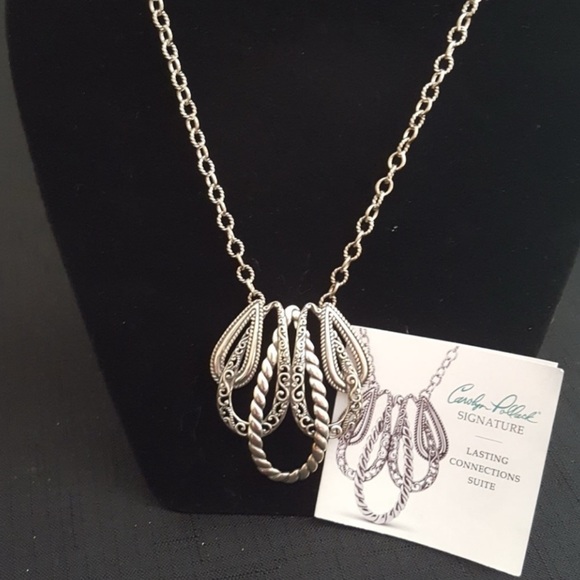 Carolyn Pollack Silver Necklace - Picture 4 of 4